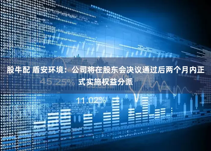 股牛配 盾安环境：公司将在股东会决议通过后两个月内正式实施权益分派